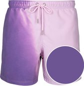 SEA'SONS jongens kleurveranderende zwemshort basic Purple-Pink - Maat 128/134