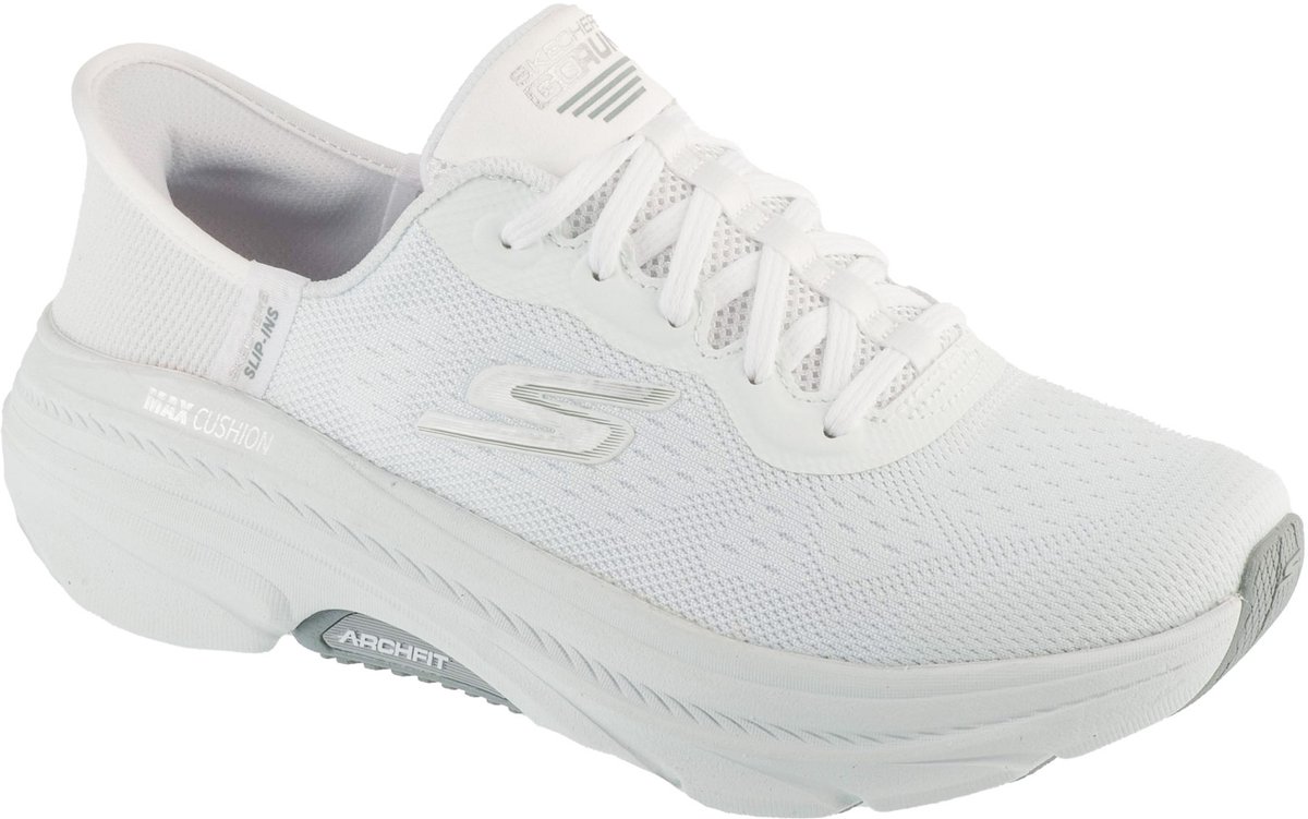 Skechers Slip-Ins: Max Cushioning Arch Fit 2.0 - Antilles, Vrouwen, Wit, Hardloopschoenen, maat: 36