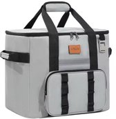 Sac isotherme - Sac à lunch - 40 litres - Blauw - Isolation - Poignée - Riem isotherme - Sac à lunch - Sac isotherme - Sac de pique-nique - Tire-bière