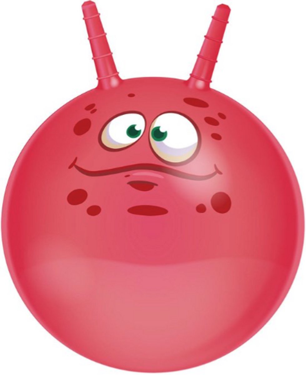 Eddy Toys Skippybal Roze – 45 cm – 1 Stuk – Vanaf 3 Jaar – Buiten Speelgoed voor Jongens & Meisjes