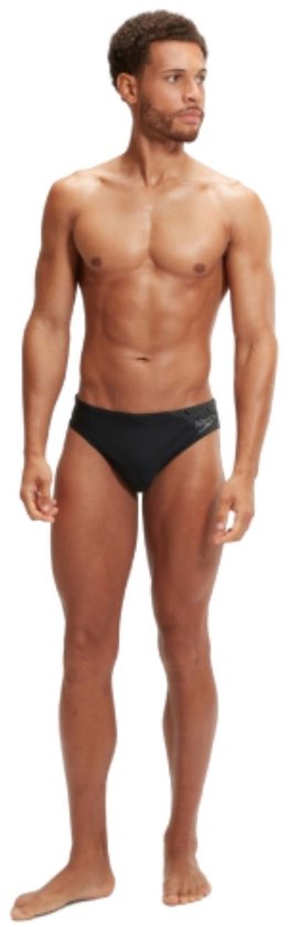 Speedo Eco Medley Logo slip de bain hommes noir