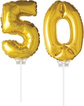 Folie Ballon Goud "50" (40CM)