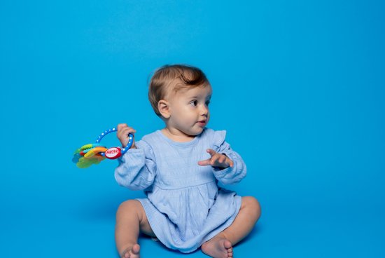Nûby bijtspeeltje Koelbijtsleutels - blauw - 3m+ van Nûby — afbeelding 3