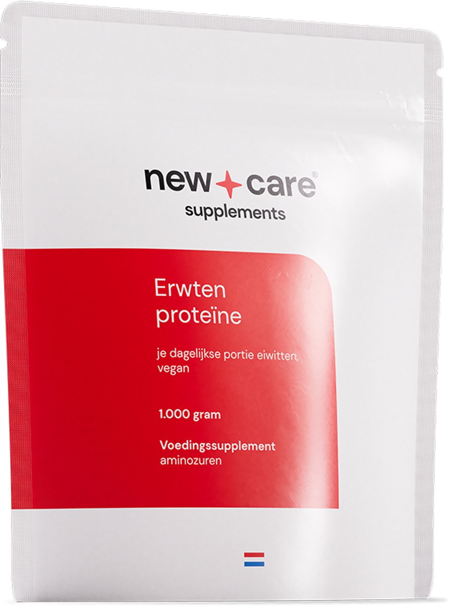 Goedkoopste New Care Erwten proteïne - eiwitten - vanille - 1.000 gram - vegan - NZVT