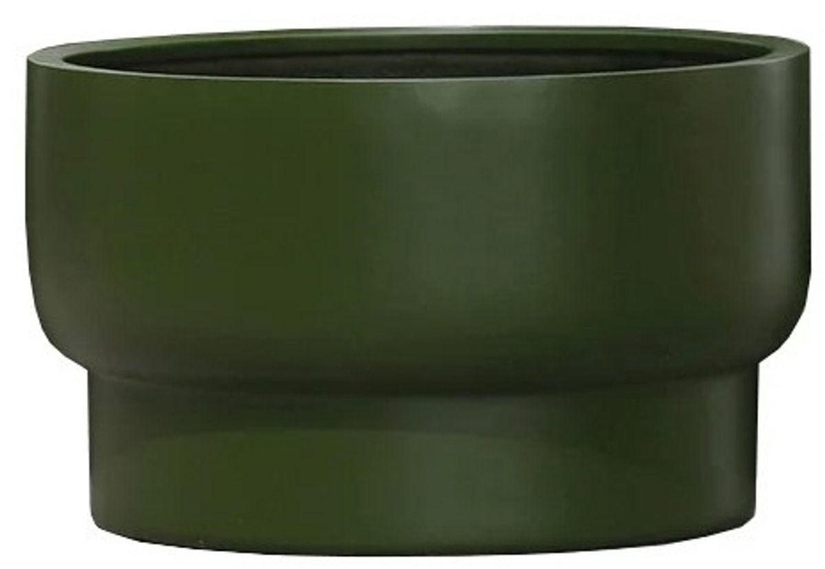 Plantenbak Nyborg | Small | Green | Ø54xH32cm