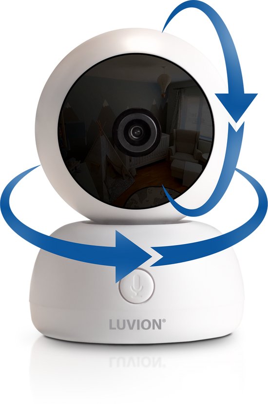 LUVION® Smart Optics HD Wifi Camera - Babyfoon camera met app voor Smartphone en Tablet
