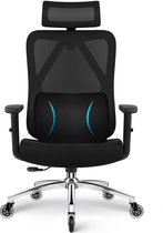 Bol.com Elekiatech Bureaustoel - Ergonomische Bureaustoel - Bureaustoelen voor Volwassenen - 3D Lendensteun - 2D Hoofdsteun - Tr... aanbieding