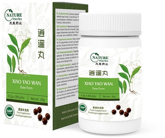 Ease Form - Xiao Yao Wan - relax,stress,slapen, natuurlijke paracetemol