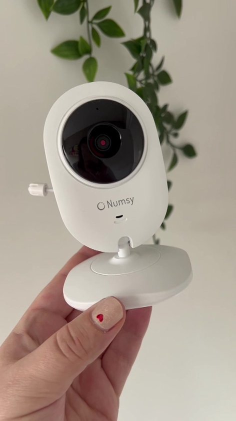 Numsy Babyfoon met Camera - Baby Monitor met VOX - Nachtzicht - Babyphone met Temperatuurweergave - Baby Monitor Uitbreidbaar tot 4 camera's