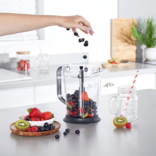 Royalty Line® SM400P2 Blender Met Koffiemolen - Smoothie Maker - 1.5L Plastic Kan
