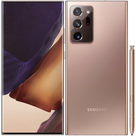 Galaxy Note20 Ultra 5G 128GB (Bronze) + GRATIS Premium Screenprotector
