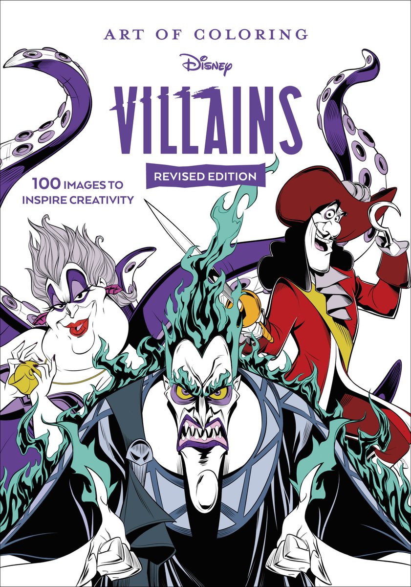Omslag van Art of Coloring- Art of Coloring: Disney Villains