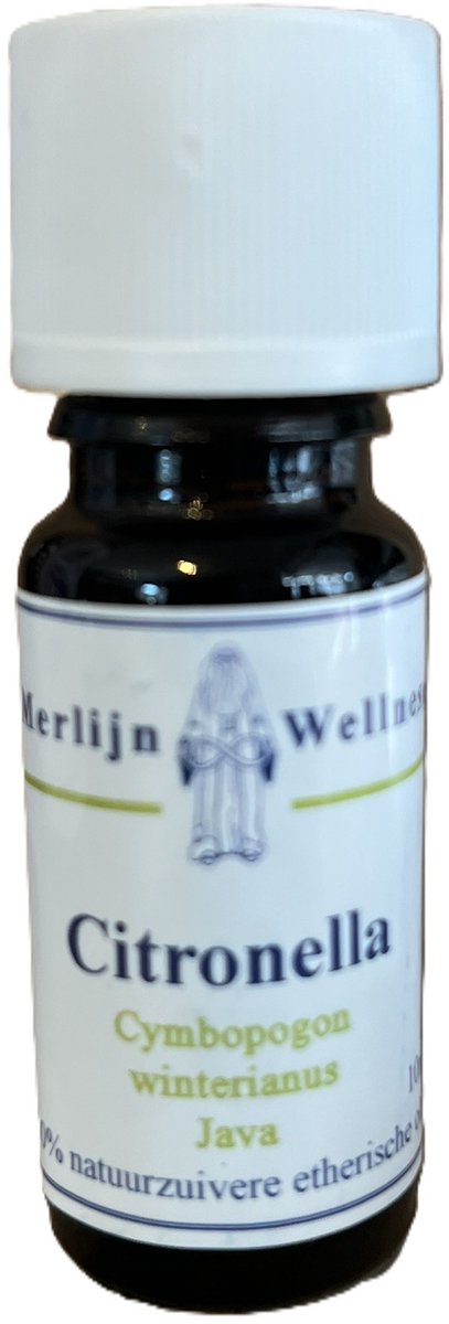 Goedkoopste Citronella etherische olie - Merlijn Wellness - Citronella - Muggen - Olie - Natuurzuiver - 10ml