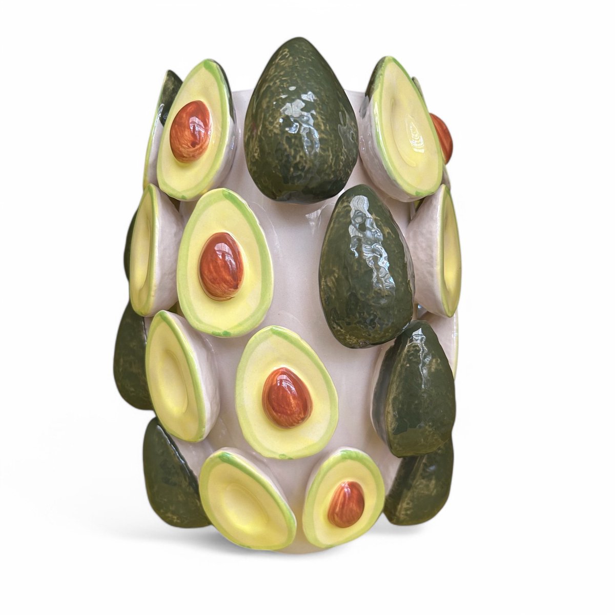Hand Made Avocado Vase