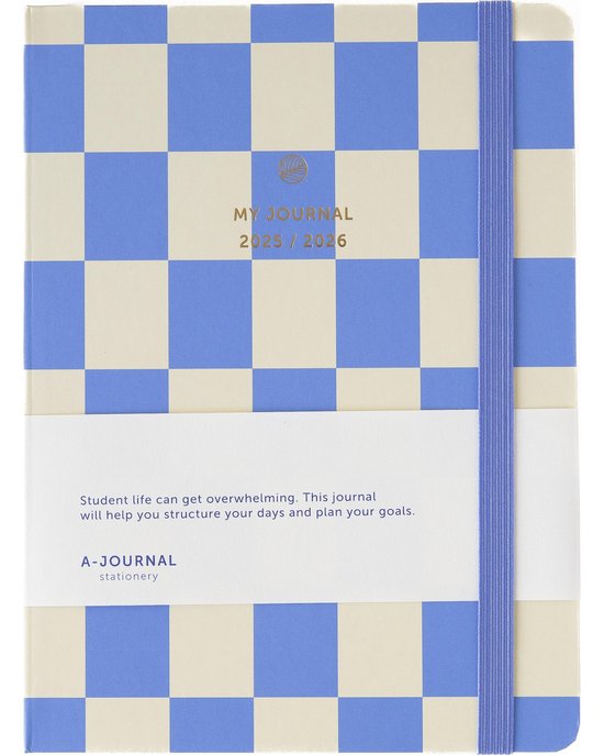My Journal Schoolagenda 2025/2026 Geruit Lavendel