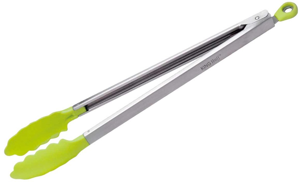 Kinghoff - Kooktang - 30cm - Nylonuiteinden - Hoge Temperatuurbestendigheid