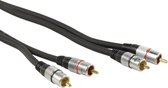 Hoge kwaliteit stereo RCA aansluitkabel 20,0 m