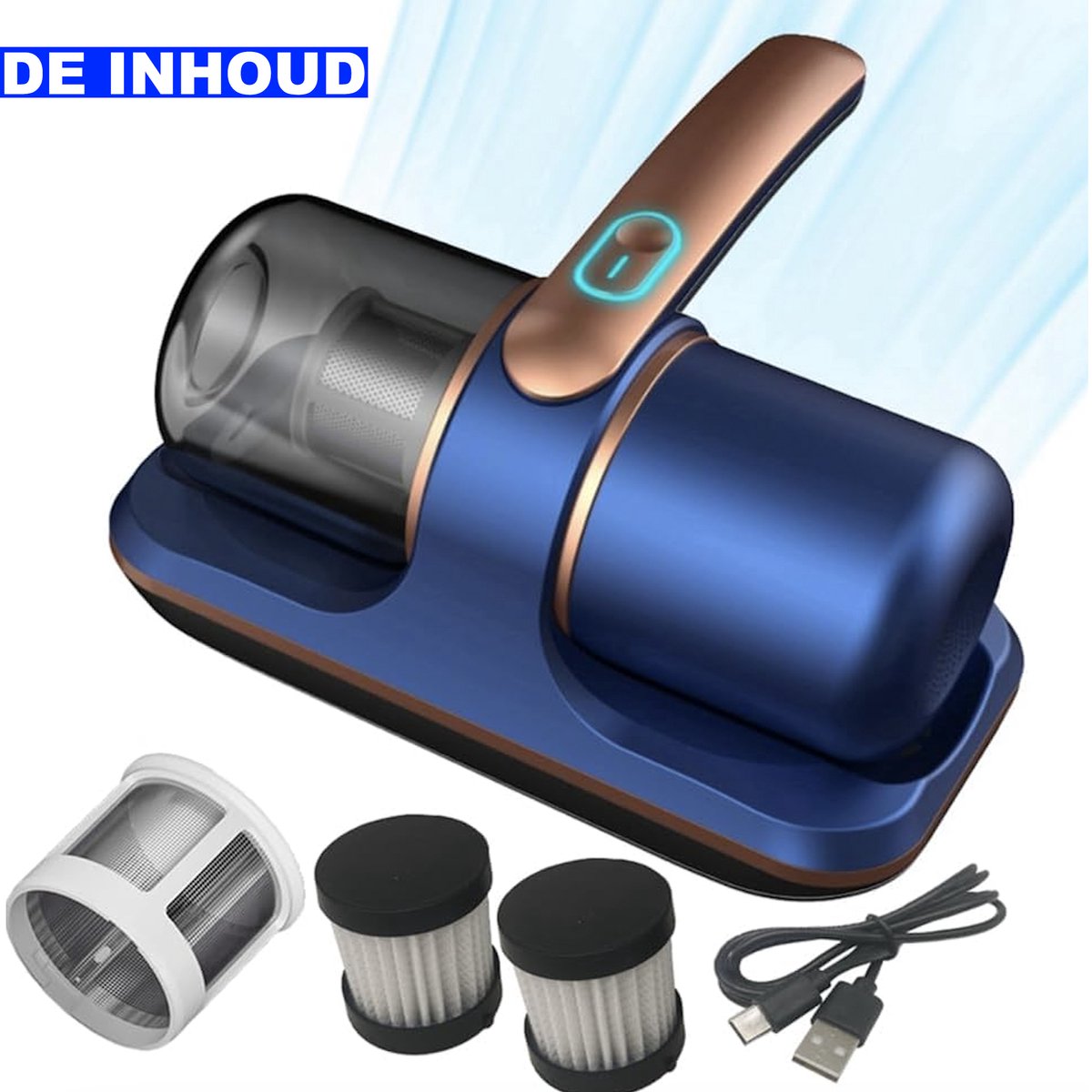 Stofzuiger Matras Stofzuiger met Huisstofmijt Bestrijding - afbeelding 2