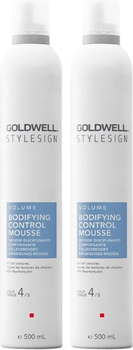 Goldwell - Stylesign - Bodifying Control Mousse - voordeelverpakking - 2 x 500ml