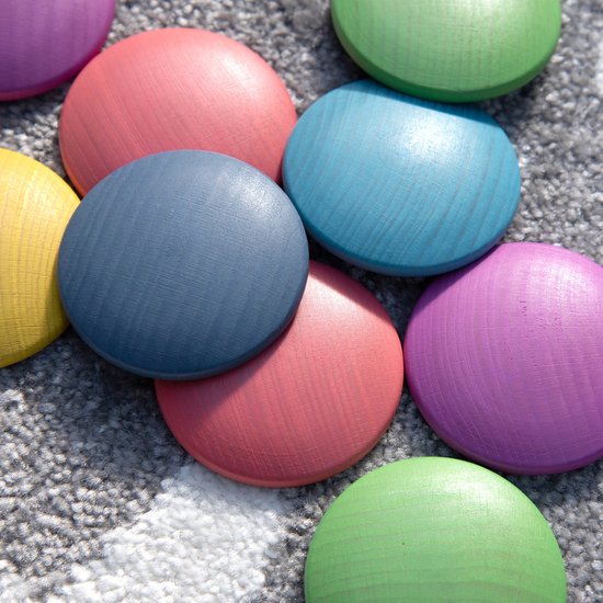 TickiT REGENBOOG HOUTEN SCHIJVEN van TickiT — afbeelding 2
