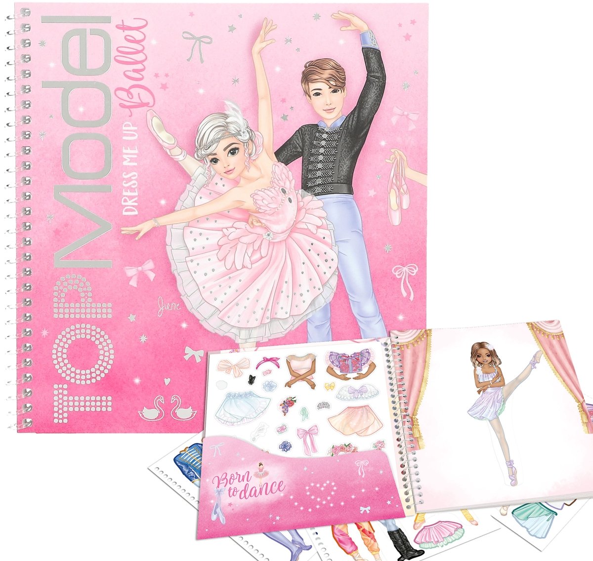 TOPModel Dress Me Up stickerboek