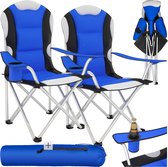 TRESKO® opvouwbare campingstoel tot 150 kg | visstoel vouwstoel