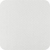 MixMamas Tafelkleed Gecoat Jacquard - 140 x 250 cm - Stippen – Wit