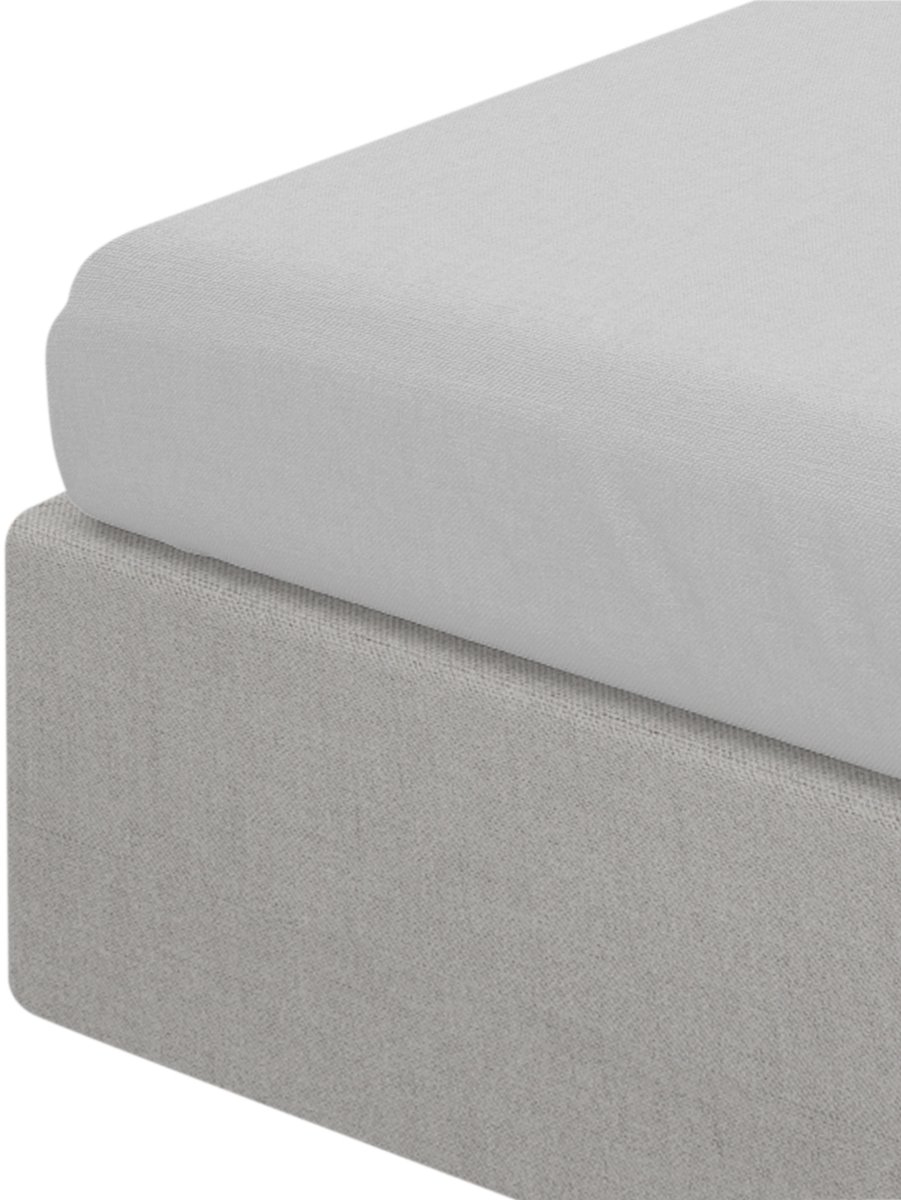LAUKO - Renforce Sheet - 160x200 cm - Grijs