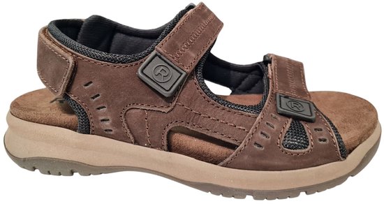 Rohde Bruien Nubuck Heren Sandalen - Bruin - 42