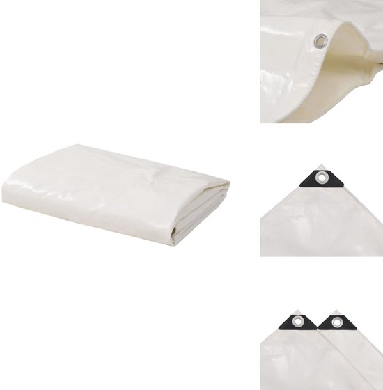 G.F. afdekzeil Professional Line 180g/m², Wit, 5m x 6m = 30m²