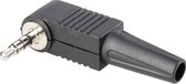 3,5mm Jack (m) connector - plastic / haaks - 4-polig / stereo