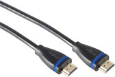 HDMI kabel - versie 2.0 (4K 60Hz + HDR) - CCS aders / zwart - 2 meter