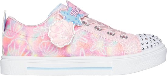 Skechers Twinkle Sparks - Underwater M - Meisjes Sneakers - Roze