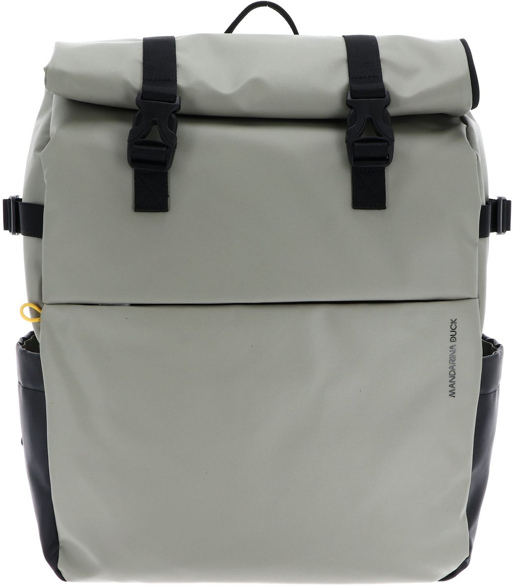 MANDARINA DUCK Laptop rugzak Rugzak met laptopvak Eco Coated Backpack Mud Grijs
