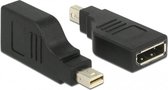Mini DisplayPort - DisplayPort adapter - 90° gedraaid - versie 1.2 (4K 60 Hz) / zwart