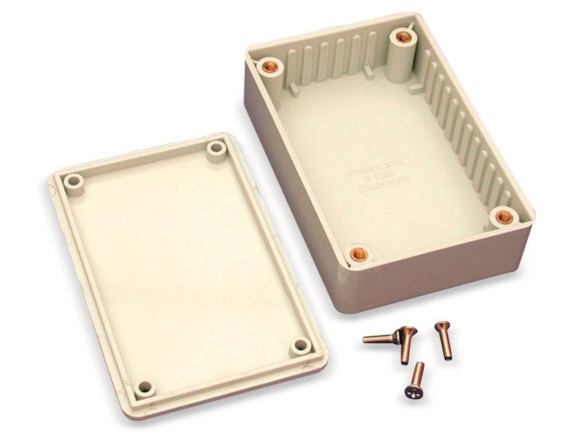 Hammond Electronics 1591MGY Euro-behuizing 85 x 56 x 25 ABS Grijs-wit (RAL 7035) 1 stuk(s)