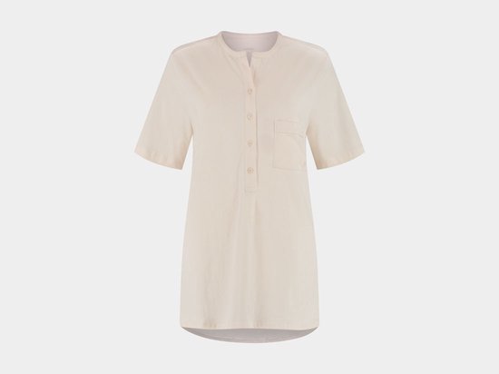 Yumeko pyjama t-shirt dames jersey sunrise wit m