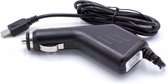 VHBW USB Micro B autolader met vaste kabel met TMC antenne - 2A / zwart - 0,90 meter