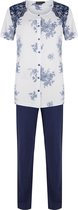 Pastunette - Deluxe - Pyjama - 2071-336-6 - White/Blue - 44