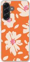 Fleurs, Orange, Beige, Rose