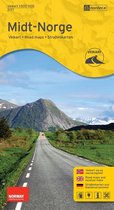 Nordeca/Ugland Wegenkaart-Straßenkart-Roadmap-Veikart Midt-Norge 1:500.000