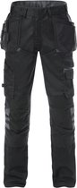 Fristads Werkbroek 2595 Stfp - Zwart/Grijs - C54