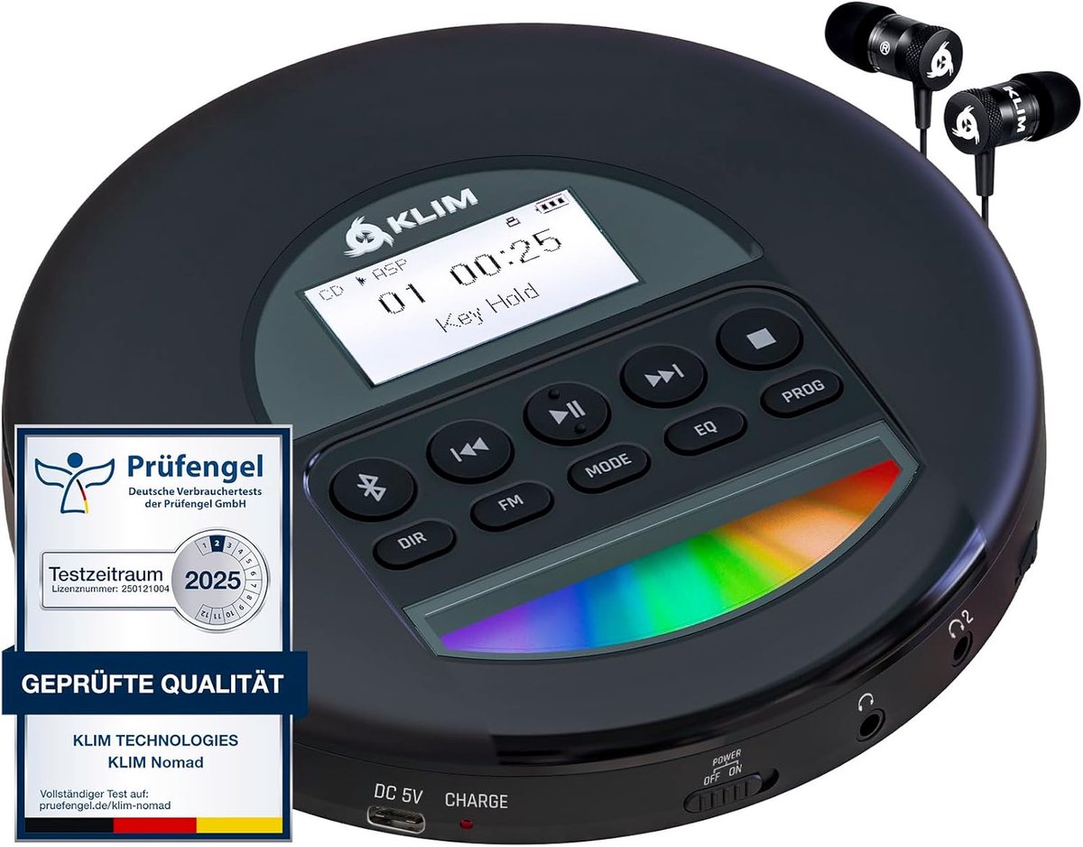 Discman CD Speler - Walkman - Bluetooth