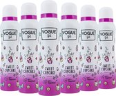 6x Vogue Girl Anti Transpirant Sweet Cupcake 150 ml