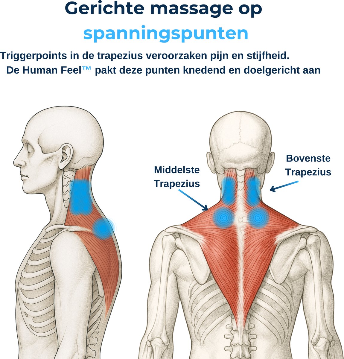 Health Bay Human Feel - Nekmassage Apparaat - Massage - afbeelding 2