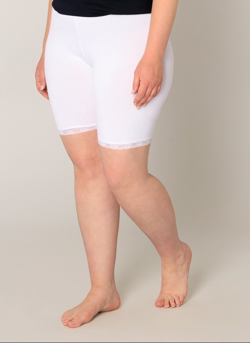 BASE LEVEL CURVY Ava Legging - White - maat 3(52)