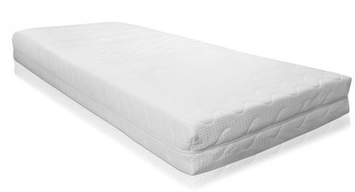 Koudschuim NL Matras - 140x200 - 17 cm dik - Anti-Allergie - Afritsbare en wasbare hoes