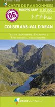 Wandelkaart Pyrénées carte 6 Couserans - Val D'Aran - Valier