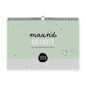 Maandkalender 2026 | A3 formaat XL (42x30cm) | Thuismusje