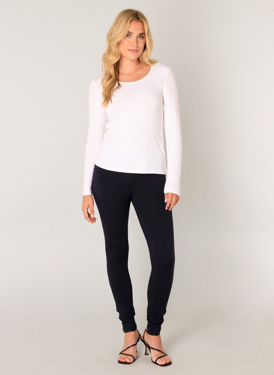 BASE LEVEL Yaso Jersey Shirt - White - maat 48